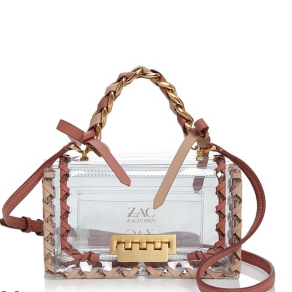 ZAC Zac Posen Earthette Mini Clear Crossbody